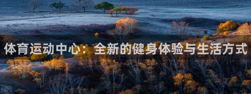 一竞技官网下载招商电话地址:体育运动中心:全新的健身体验与生